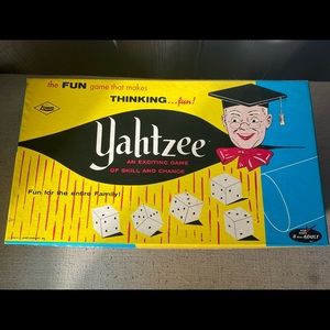 Vintage classic Yahtzee game!